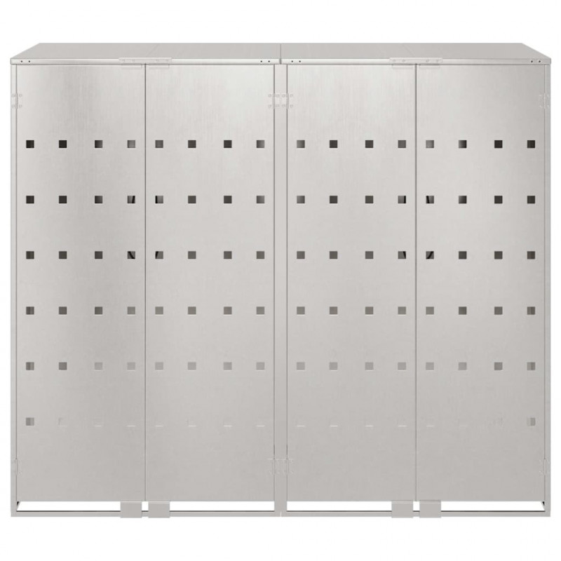 Przechowalnia na 3 kosze na odpady 340 x 77.5 x 115.5 cm