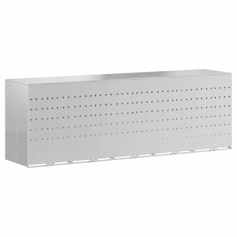 Przechowalnia na 3 kosze na odpady 340 x 77.5 x 115.5 cm
