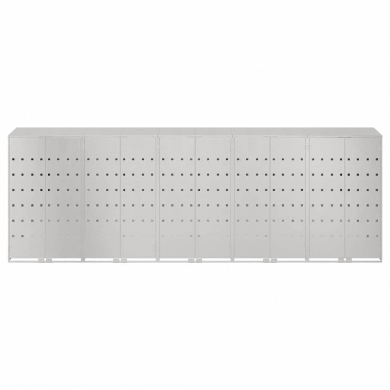 Przechowalnia na 3 kosze na odpady 340 x 77.5 x 115.5 cm