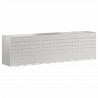 Przechowalnia na 3 kosze na odpady 340 x 77.5 x 115.5 cm