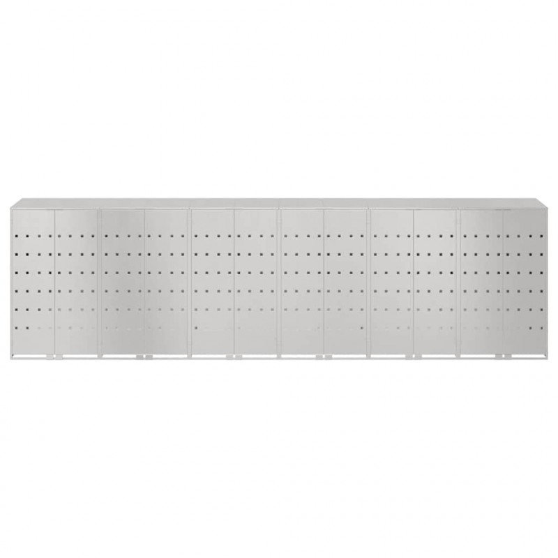 Przechowalnia na 3 kosze na odpady 340 x 77.5 x 115.5 cm