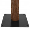 Szczupła Choinka Zielony 180 cm PVC i lite drewno sosnowe