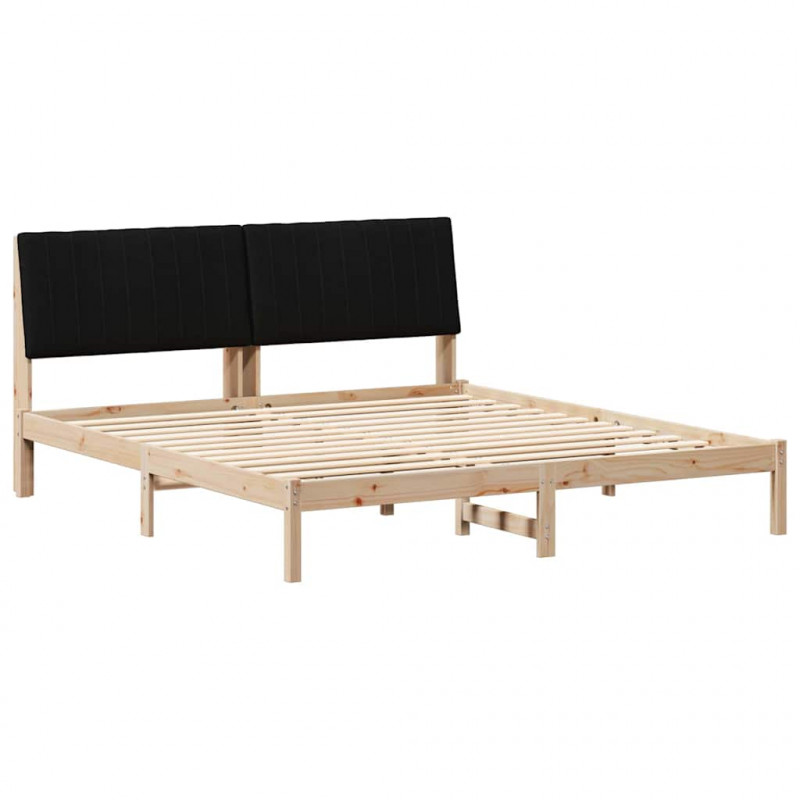 Ramka łóżka Brązowy 180 x 200 cm Lite drewno sosnowe