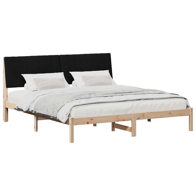 Ramka łóżka Brązowy 180 x 200 cm Lite drewno sosnowe