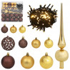 Sztuczne smukłe drzewo bożonarodzeniowe Zielony i Biały 210 cm