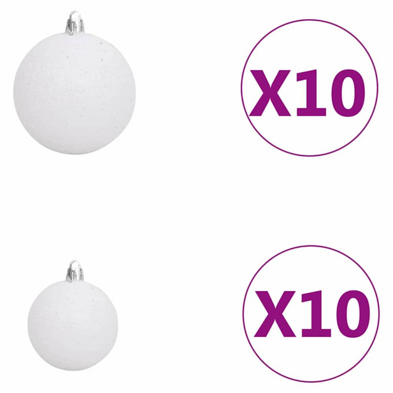 Sztuczna choinka z podstawą Zielony 180 cm PVC, stal i plastik