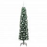 Sztuczna choinka z podstawą Zielony 180 cm PVC, stal i plastik