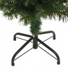 Sztuczna choinka z podstawą Zielony 210 cm PVC, stal i plastik