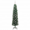 Sztuczna choinka z podstawą Zielony 210 cm PVC, stal i plastik