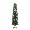 Sztuczna choinka z podstawą Zielony 240 cm PVC, stal i plastik