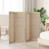 Drzwi do szafki z drzwiami 4 pcs Naturalny 110 x 2,1 x 39,5 cm