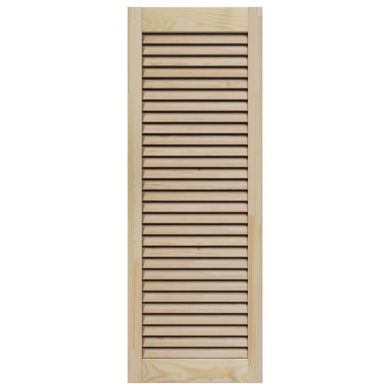 Drzwi do szafki z drzwiami 4 pcs Naturalny 110 x 2,1 x 39,5 cm