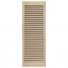 Drzwi do szafki z drzwiami 4 pcs Naturalny 110 x 2,1 x 39,5 cm