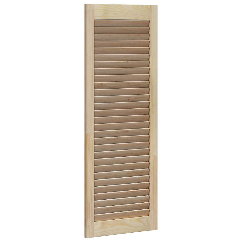 Drzwi do szafki z drzwiami 4 pcs Naturalny 110 x 2,1 x 39,5 cm