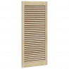 Drzwi do szafki z drzwiami 4 pcs Naturalny 49,5 x 2,1 x 110 cm