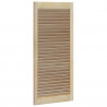 Drzwi do szafki z drzwiami 4 pcs Naturalny 49,5 x 2,1 x 110 cm