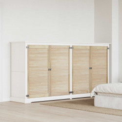 Drzwi do szafki z drzwiami 4 pcs Naturalny 110 x 2,1 x 59,5 cm