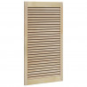 Drzwi do szafki z drzwiami 4 pcs Naturalny 110 x 2,1 x 59,5 cm