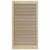 Drzwi do szafki z drzwiami 4 pcs Naturalny 110 x 2,1 x 59,5 cm