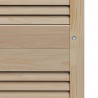 Drzwi do szafki 4 pcs Naturalny 140,5 x 2,1 x 39,5 cm
