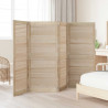 Drzwi do szafki 4 pcs Naturalny 140,5 x 2,1 x 59,5 cm