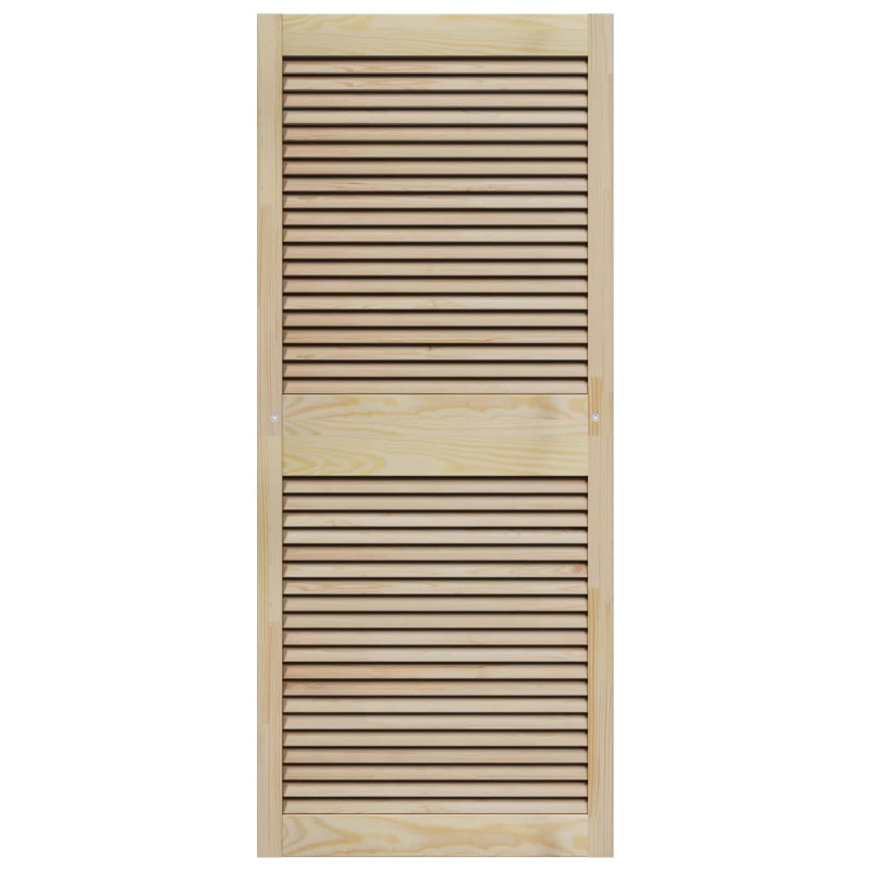 Drzwi do szafki 4 pcs Naturalny 140,5 x 2,1 x 59,5 cm
