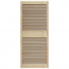 Drzwi do szafki 4 pcs Naturalny 140,5 x 2,1 x 59,5 cm