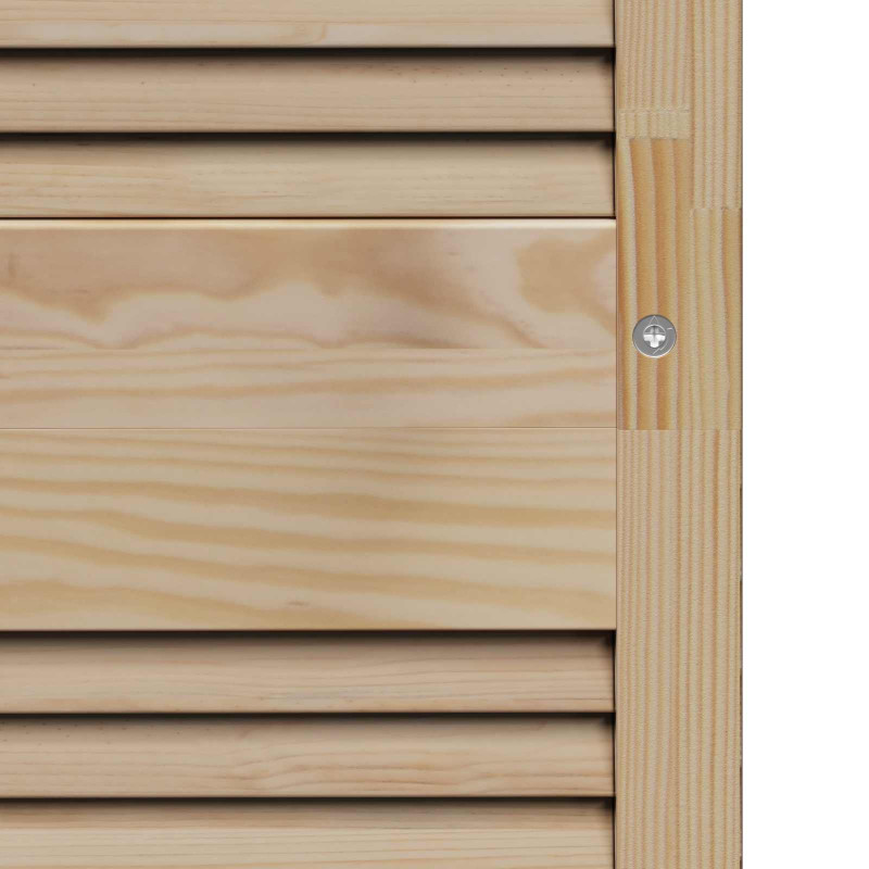 Drzwi do szafki 4 pcs Naturalny 140,5 x 2,1 x 59,5 cm