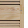 Drzwi do szafki 4 pcs Naturalny 140,5 x 2,1 x 59,5 cm