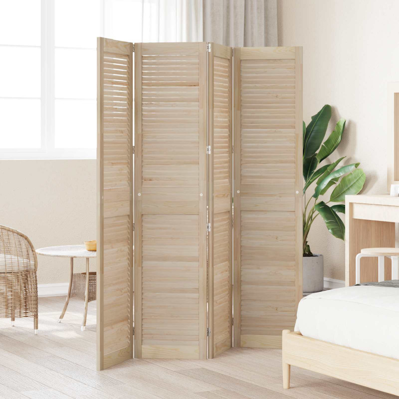 Drzwi do szafki z drzwiami 4 pcs Naturalny 170 x 2,1 x 39,5 cm