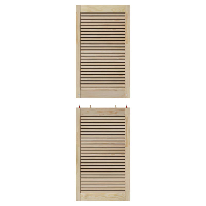 Drzwi do szafki z drzwiami 4 pcs Naturalny 170 x 2,1 x 49,5 cm