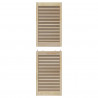 Drzwi do szafki z drzwiami 4 pcs Naturalny 170 x 2,1 x 49,5 cm