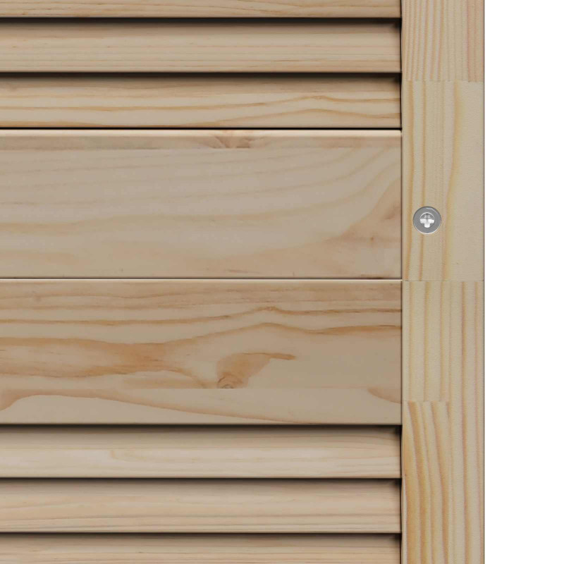Drzwi do szafki z drzwiami 4 pcs Naturalny 170 x 2,1 x 49,5 cm