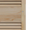 Drzwi do szafki z drzwiami 4 pcs Naturalny 170 x 2,1 x 49,5 cm