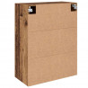 Szafka ścienna 2 pcs Stare drewno 69,5 x 34 x 90 cm