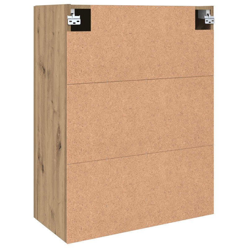 Szafka ścienna 2 pcs Dąb rzemieślniczy 69,5 x 34 x 90 cm