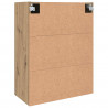 Szafka ścienna 2 pcs Dąb rzemieślniczy 69,5 x 34 x 90 cm