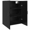 Szafka ścienna 2 pcs Czarny Dąb 69,5 x 34 x 90 cm