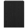 Szafka ścienna 2 pcs Czarny Dąb 69,5 x 34 x 90 cm