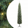 Sztuczna choinka z podstawą Zielony 270 cm PVC, stal i plastik