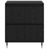 Szafka do przechowywania 3 pcs Czarny Dąb 60 x 35 x 70 cm
