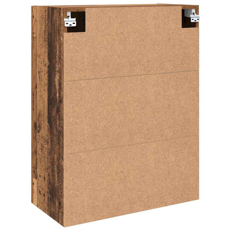 Szafka ścienna 2 pcs Stare drewno 69,5 x 34 x 90 cm