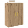Szafka ścienna 2 pcs Dąb rzemieślniczy 69,5 x 34 x 90 cm