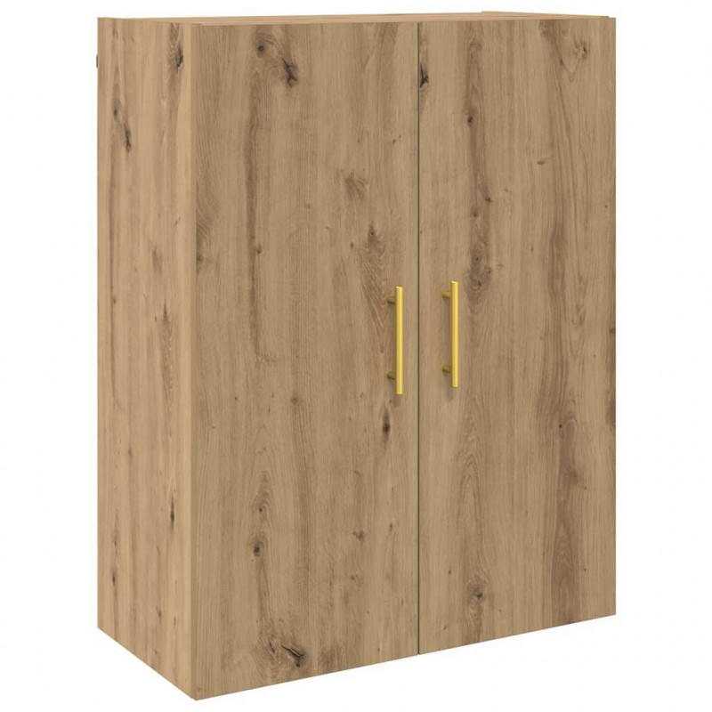 Szafka ścienna 2 pcs Dąb rzemieślniczy 69,5 x 34 x 90 cm