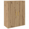Szafka ścienna 2 pcs Dąb rzemieślniczy 69,5 x 34 x 90 cm