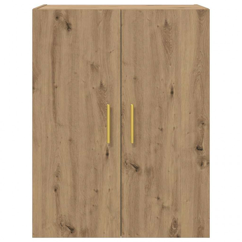 Szafka ścienna 2 pcs Dąb rzemieślniczy 69,5 x 34 x 90 cm
