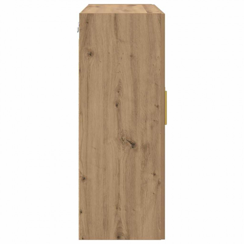 Szafka ścienna 2 pcs Dąb rzemieślniczy 69,5 x 34 x 90 cm