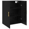 Szafka ścienna 2 pcs Czarny Dąb 69,5 x 34 x 90 cm