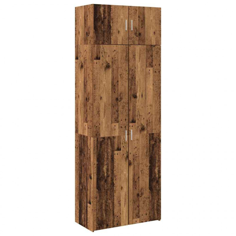 Szafka do przechowywania 3 pcs Stare drewno