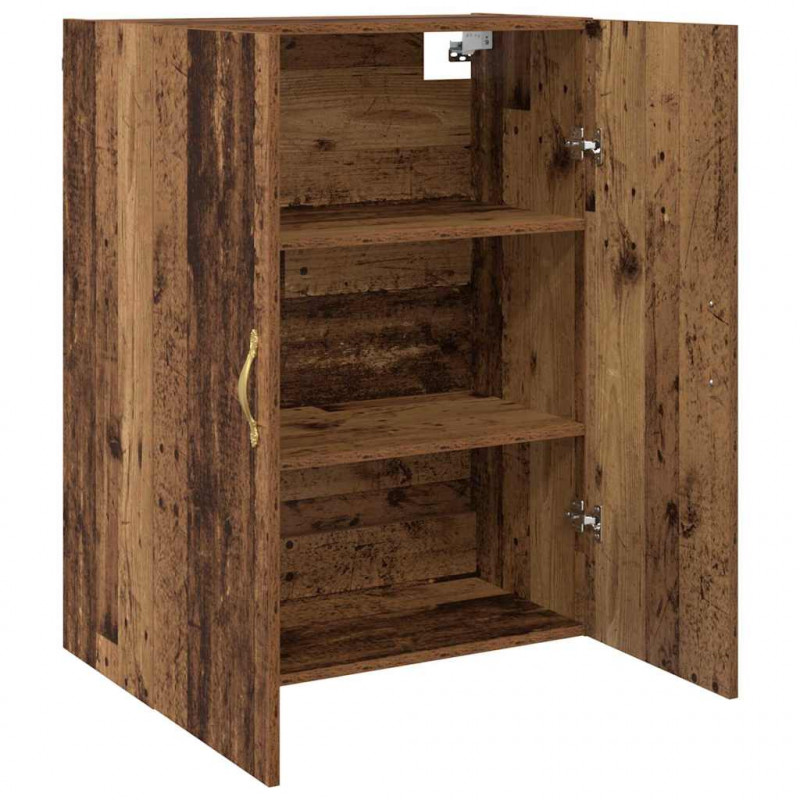 Szafka ścienna 2 pcs Stare drewno 69,5 x 34 x 90 cm